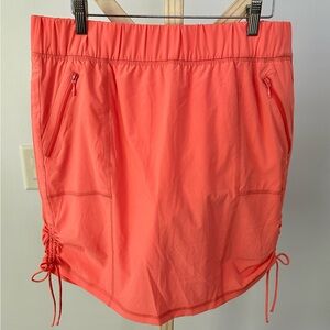 Talbots Vibrant Coral Skort